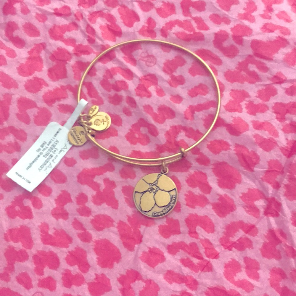Alex and Ani gold Granddaughter bracelet